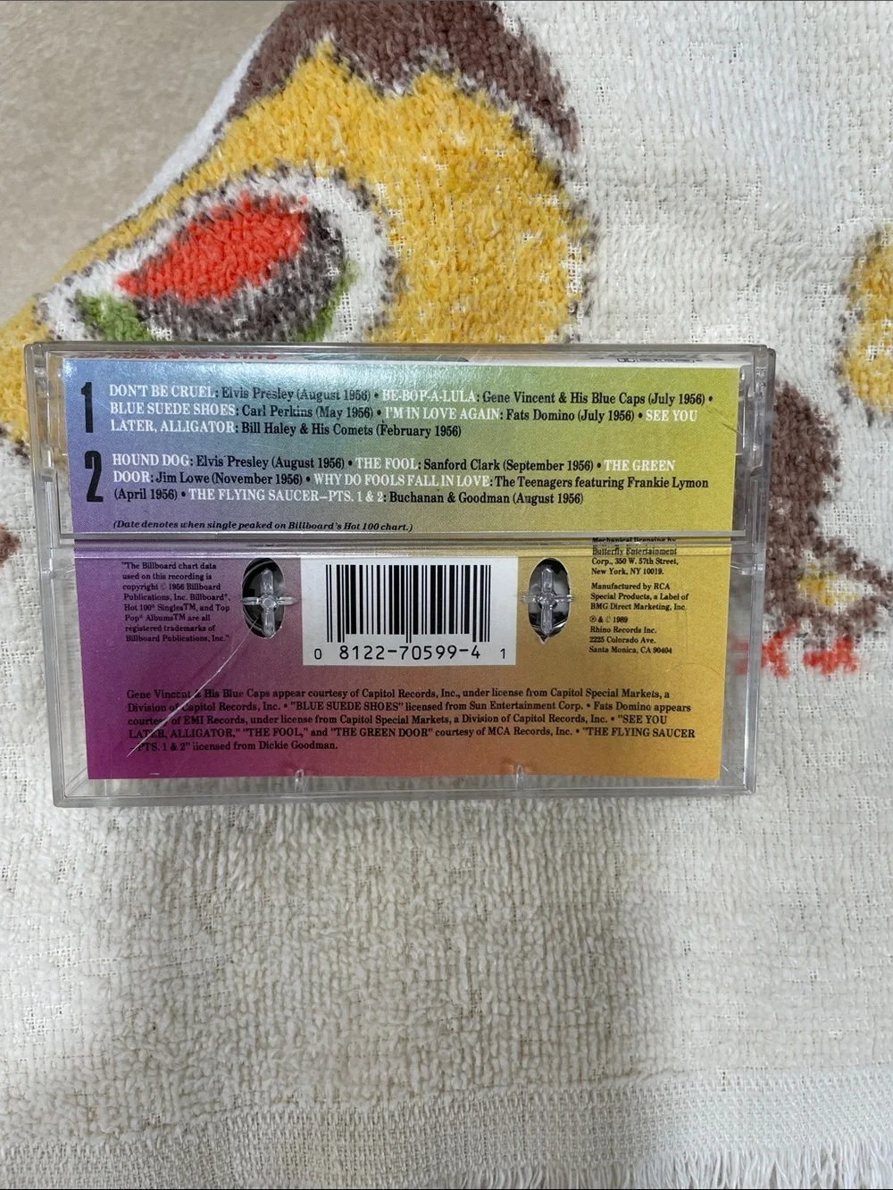 Top Rock'n' Roll Hits 1956 Cassette